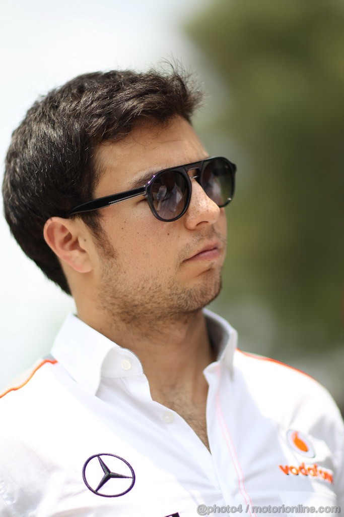 GP MALESIA, 21.03.2013- Sergio Perez (MEX) McLaren MP4-28