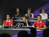 GP MALESIA, 21.03.2013- Press Conference, left to right Valtteri Bottas (FIN), Williams F1 Team FW35, Max Chilton (GBR), Marussia F1 Team MR02, Giedo Van der Garde (NED), Caterham F1 Team CT03, Esteban Gutierrez (MEX), Sauber F1 Team C32, Jules Bianchi (FRA) Marussia F1 Team MR02