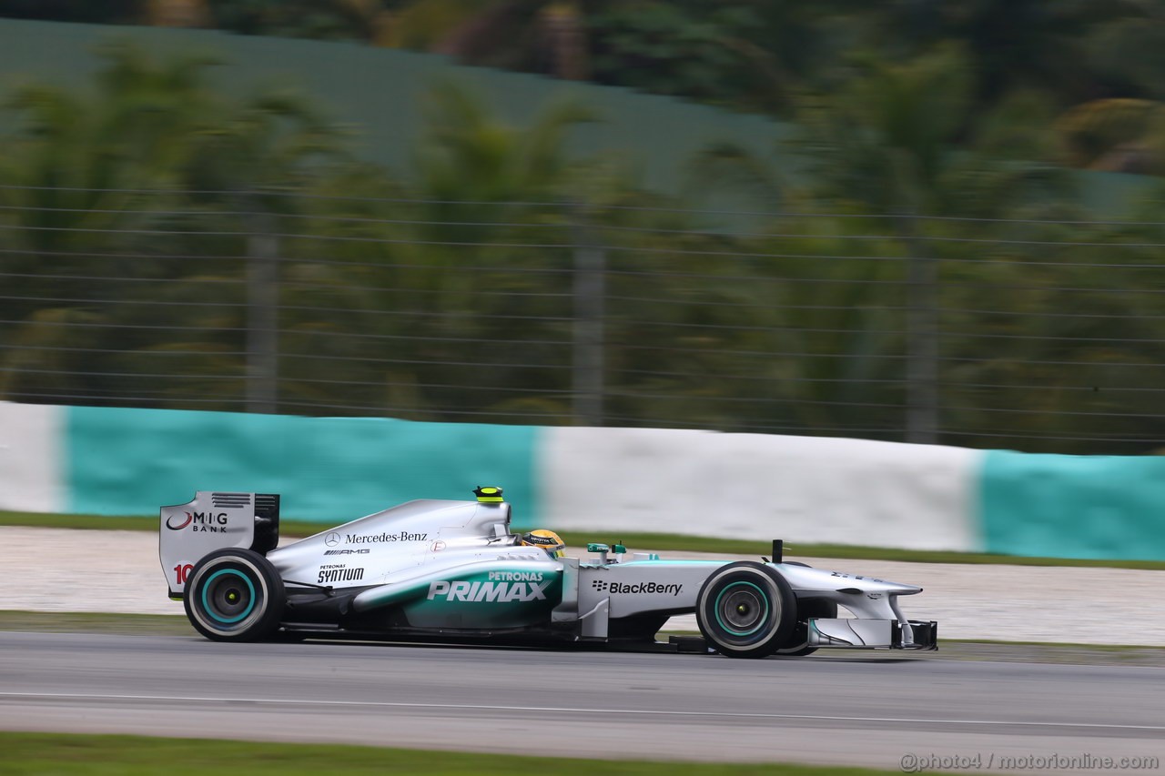 GP MALESIA, 23.03.2013 - Free practice 3, Lewis Hamilton (GBR) Mercedes AMG F1 W04