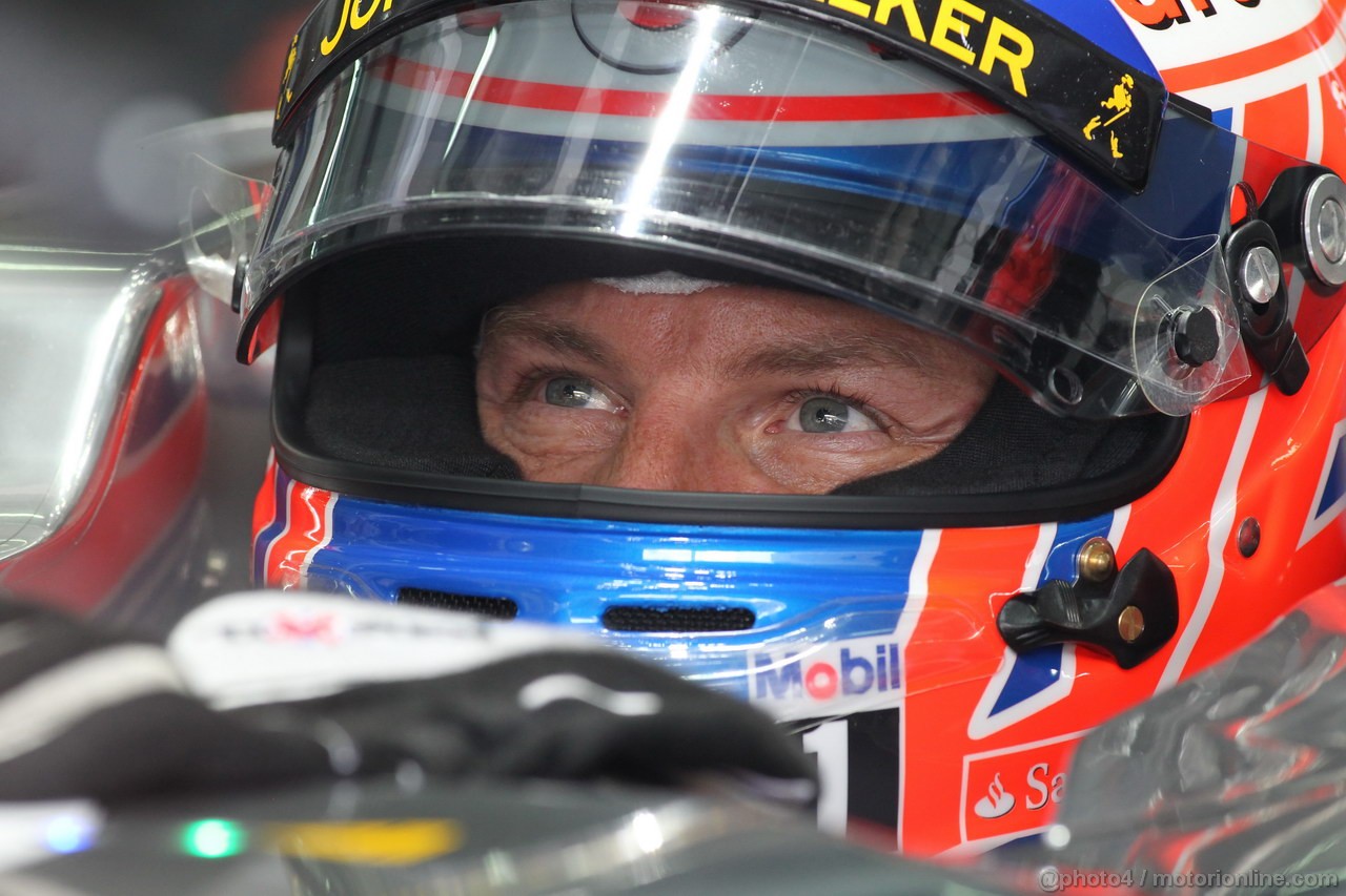 GP MALESIA, 23.03.2013 - Free practice 3, Jenson Button (GBR) McLaren Mercedes MP4-28