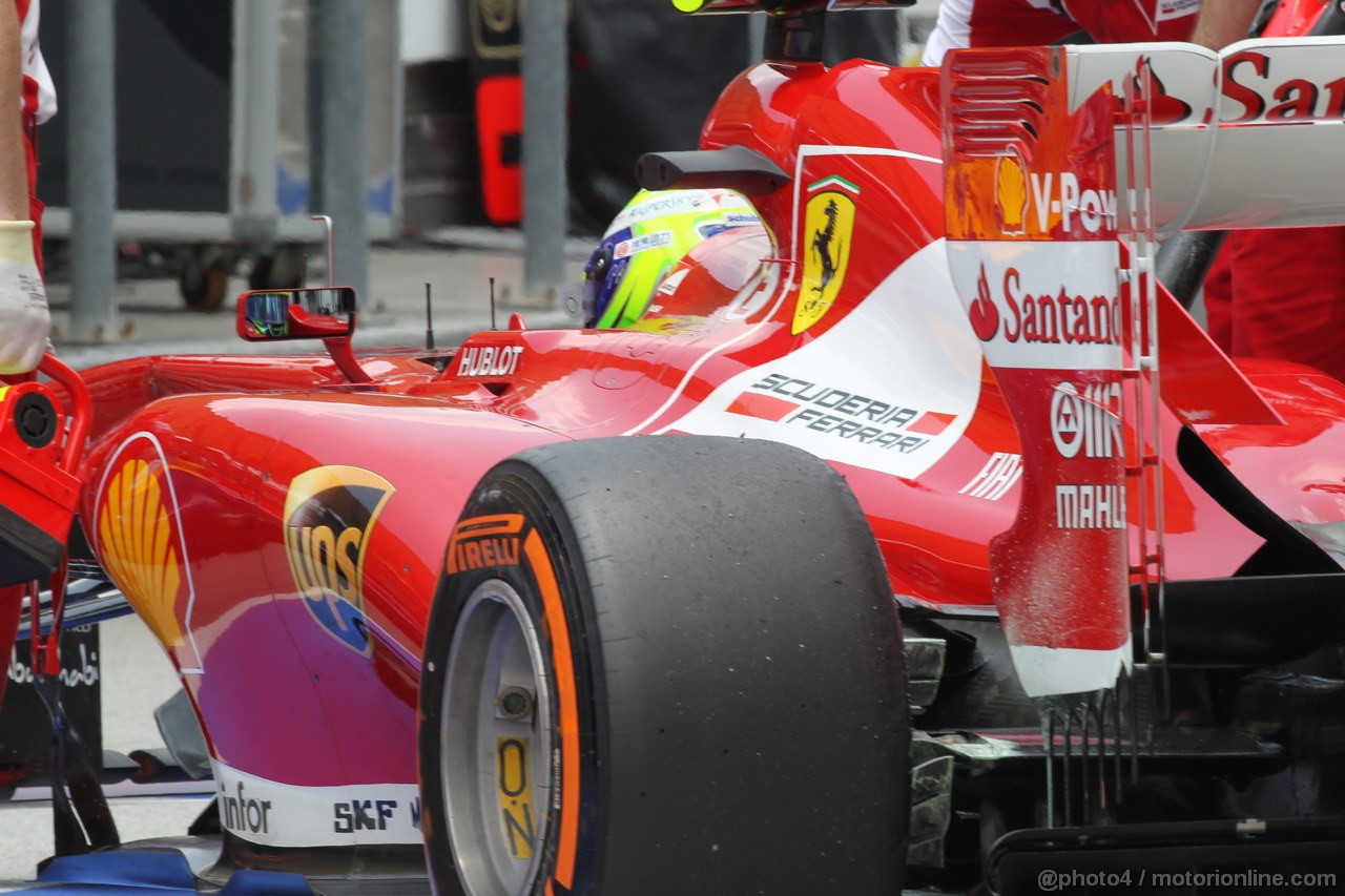 GP MALESIA, 23.03.2013 - Free practice 3, Felipe Massa (BRA) Ferrari F138