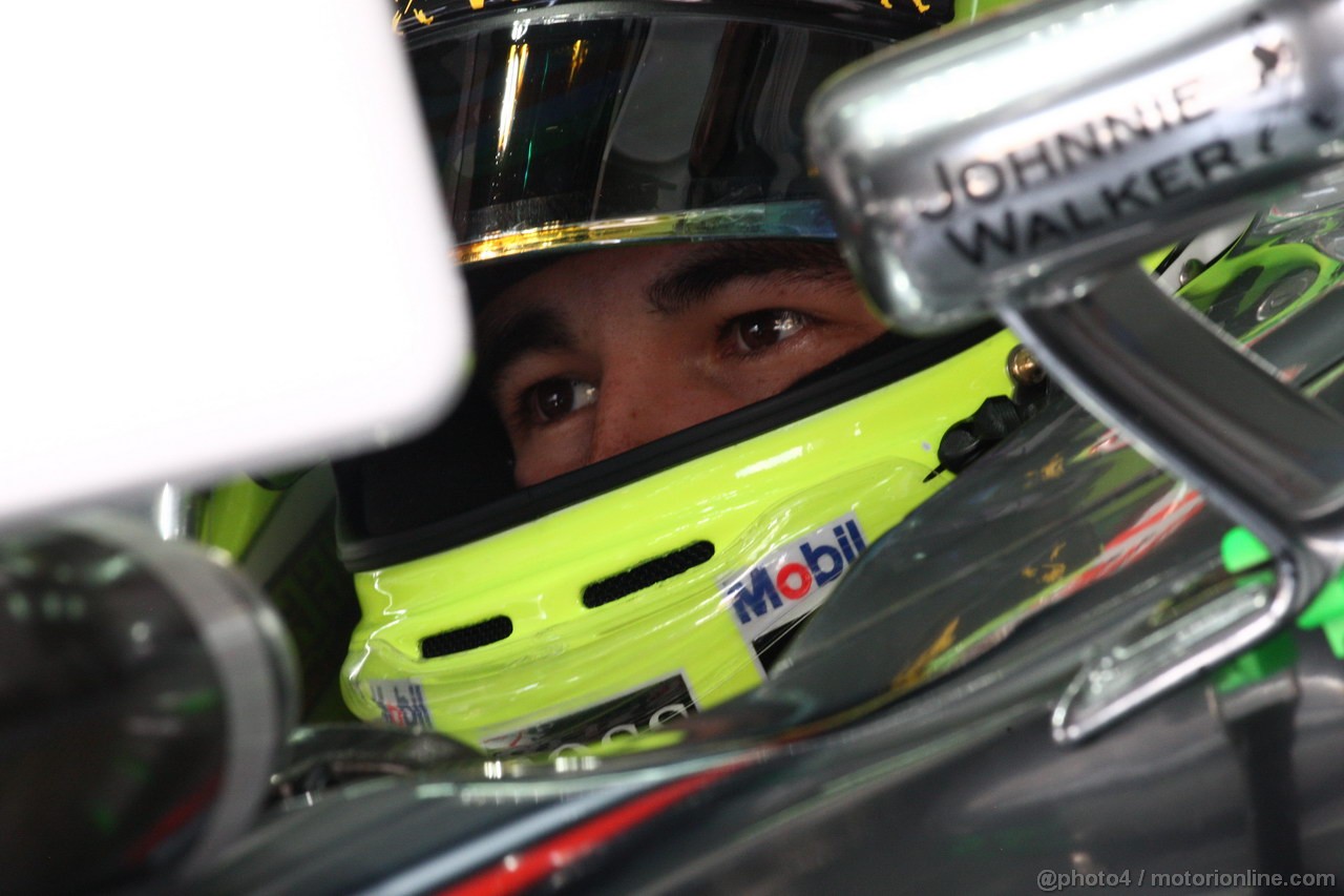 GP MALESIA, 23.03.2013 - Free practice 3, Sergio Perez (MEX) McLaren MP4-28