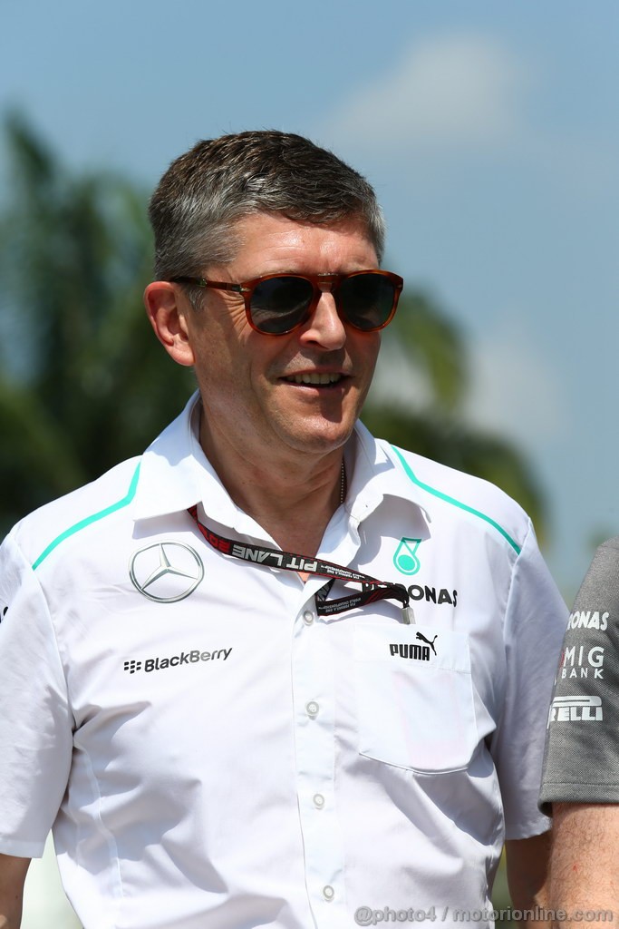 GP MALESIA, 23.03.2013 - Jock Clear (GBR) Mercedes AMG