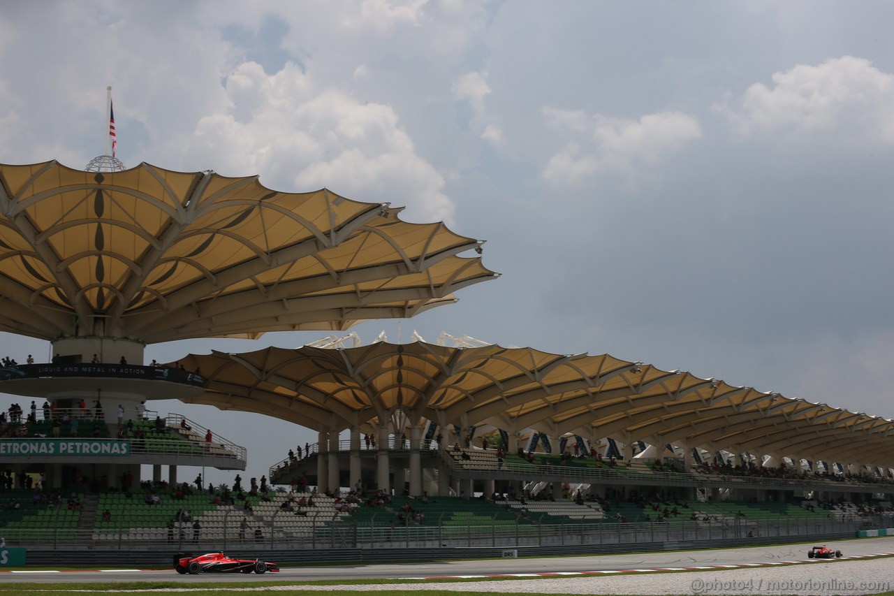 GP MALESIA, 23.03.2013 - Free practice 3, Max Chilton (GBR), Marussia F1 Team MR02