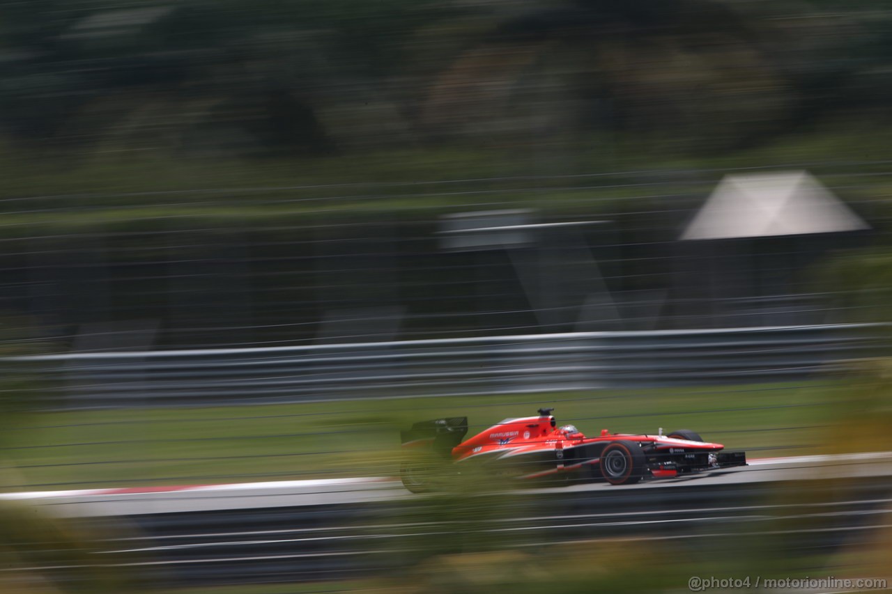 GP MALESIA, 23.03.2013 - Free practice 3, Jules Bianchi (FRA) Marussia F1 Team MR02