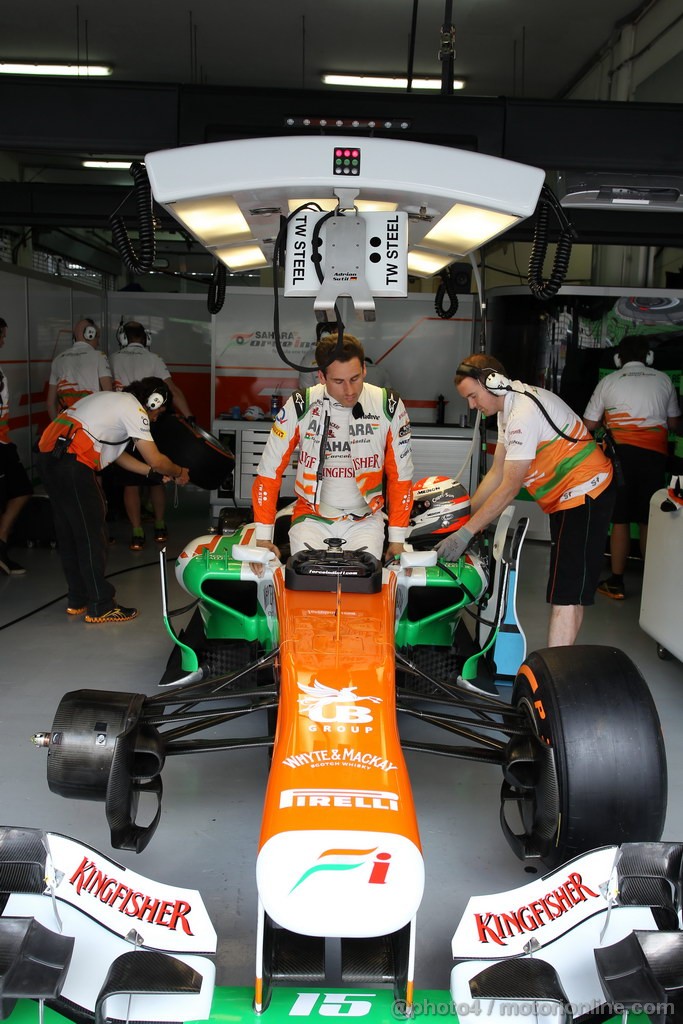 GP MALESIA, 23.03.2013 - Free practice 3, Adrian Sutil (GER), Sahara Force India F1 Team VJM06