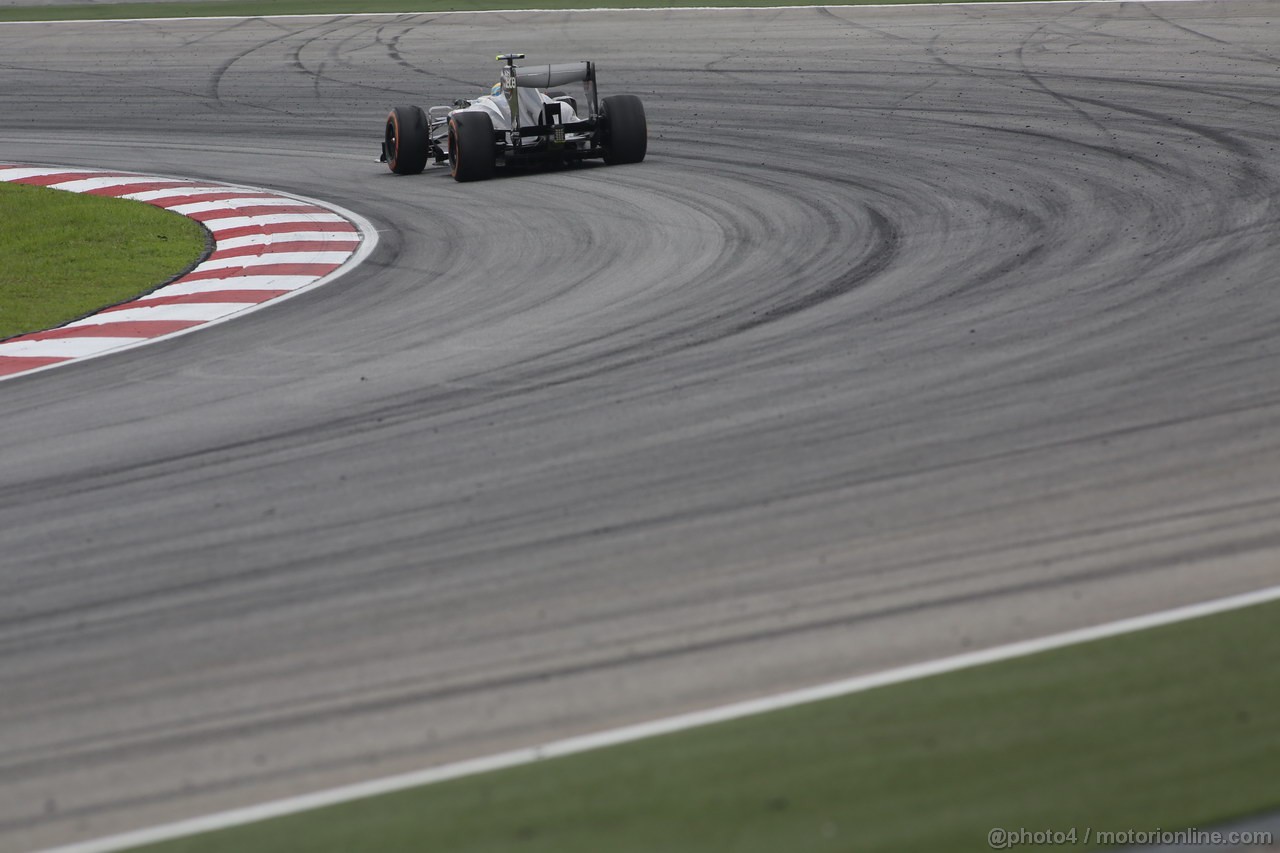 GP MALESIA, 23.03.2013 - Free practice 3, Esteban Gutierrez (MEX), Sauber F1 Team C32