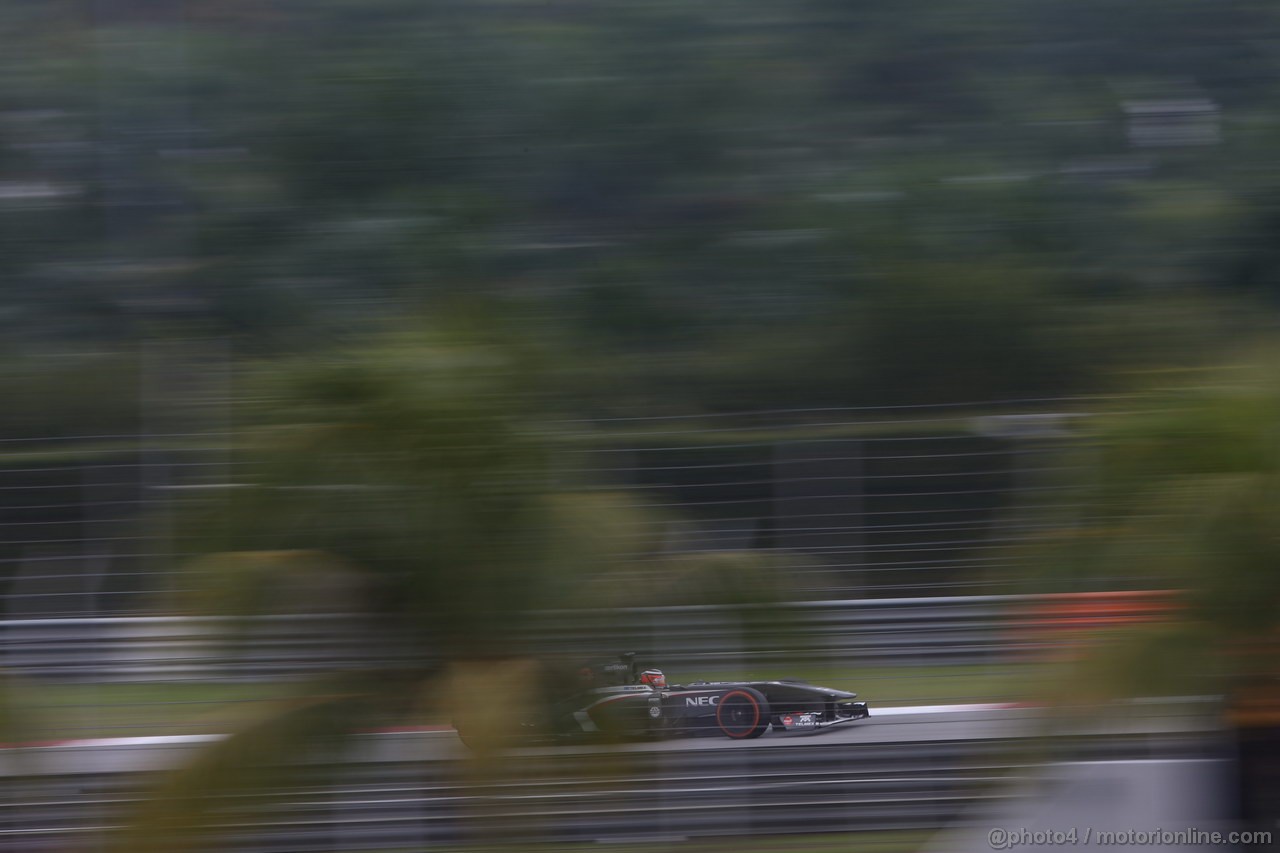 GP MALESIA, 23.03.2013 - Free practice 3, Nico Hulkenberg (GER) Sauber F1 Team C32