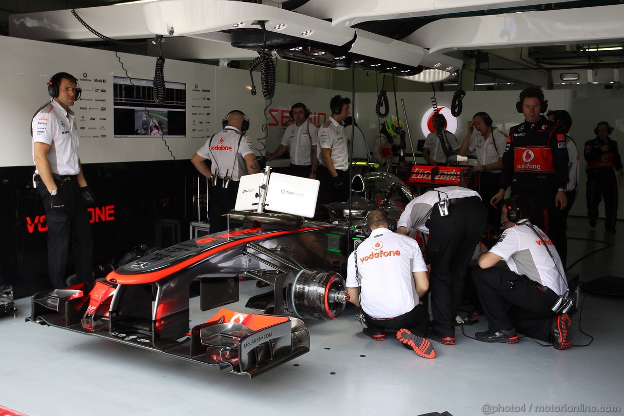 GP MALESIA, 23.03.2013 - Free practice 3, Sergio Perez (MEX) McLaren MP4-28