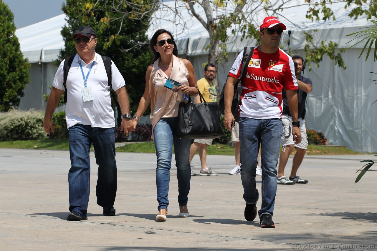 GP MALESIA, 23.03.2013 - Free practice 3, Felipe Massa (BRA) Ferrari F138