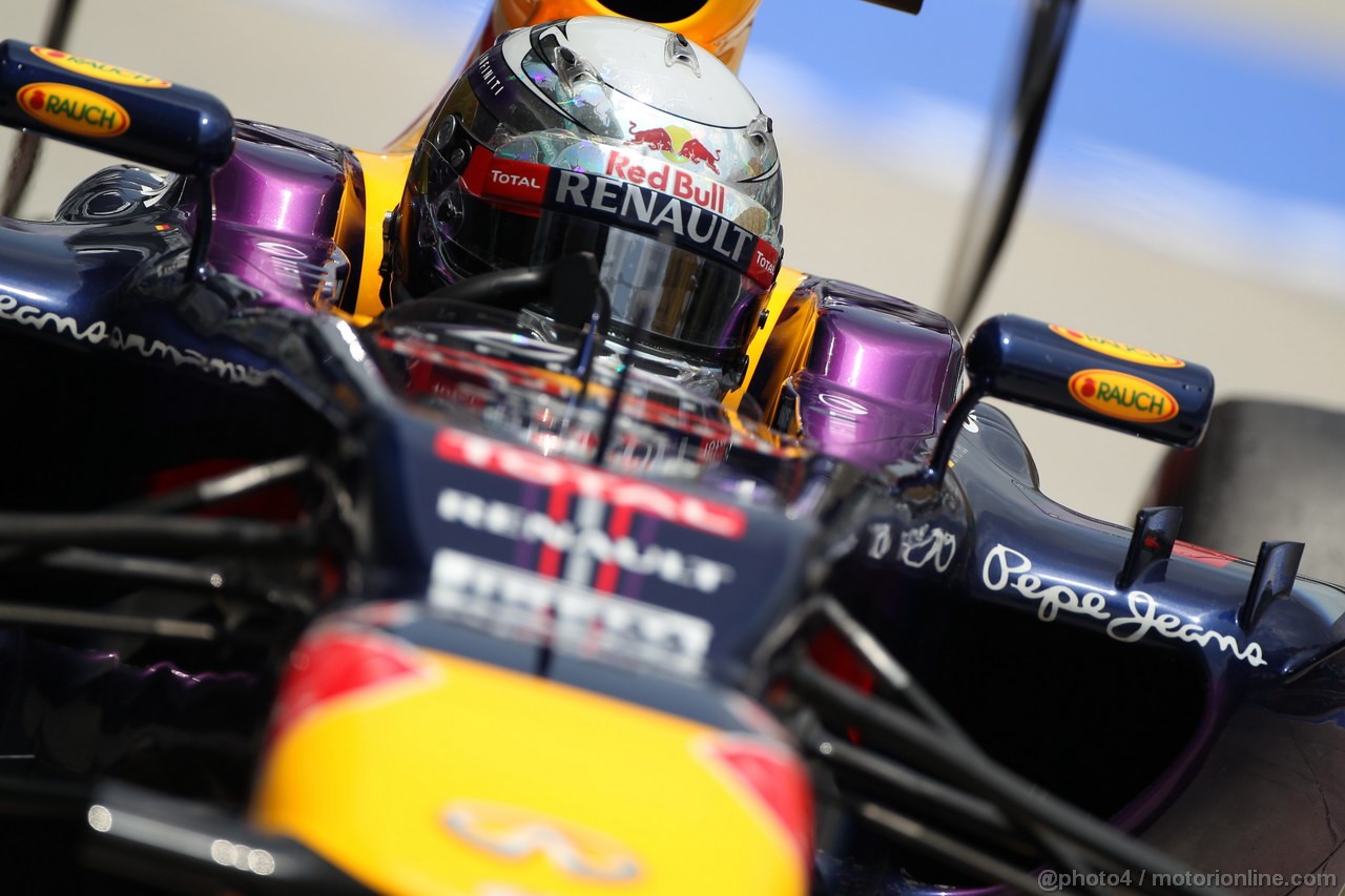 GP MALESIA, 23.03.2013 - Free practice 3, Sebastian Vettel (GER) Red Bull Racing RB9