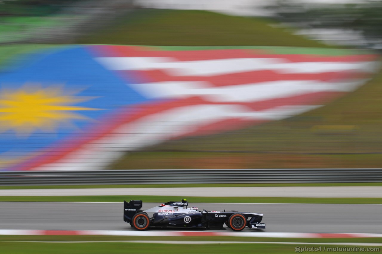 GP MALESIA, 23.03.2013, Free practice 3,Valtteri Bottas (FIN), Williams F1 Team FW35 