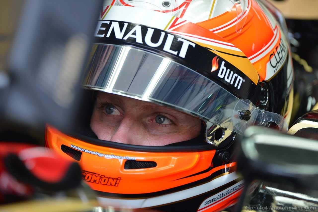 GP MALESIA, 23.03.2013, Free practice 3, Romain Grosjean (FRA) Lotus F1 Team E213 