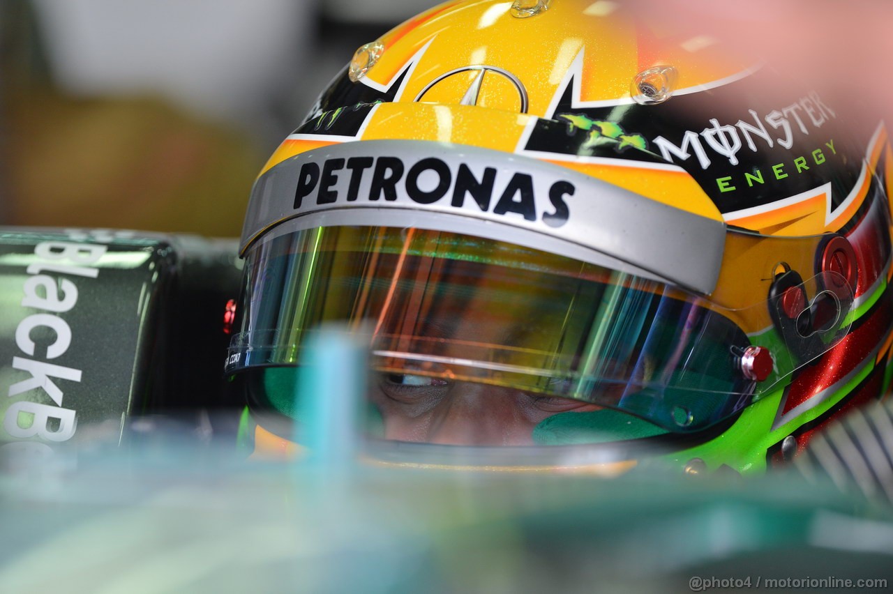 GP MALESIA, 23.03.2013, Free practice 3, Lewis Hamilton (GBR) Mercedes AMG F1 W04