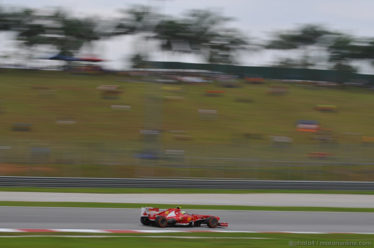 GP MALESIA, 23.03.2013, Free practice 3, Felipe Massa (BRA) Ferrari F138