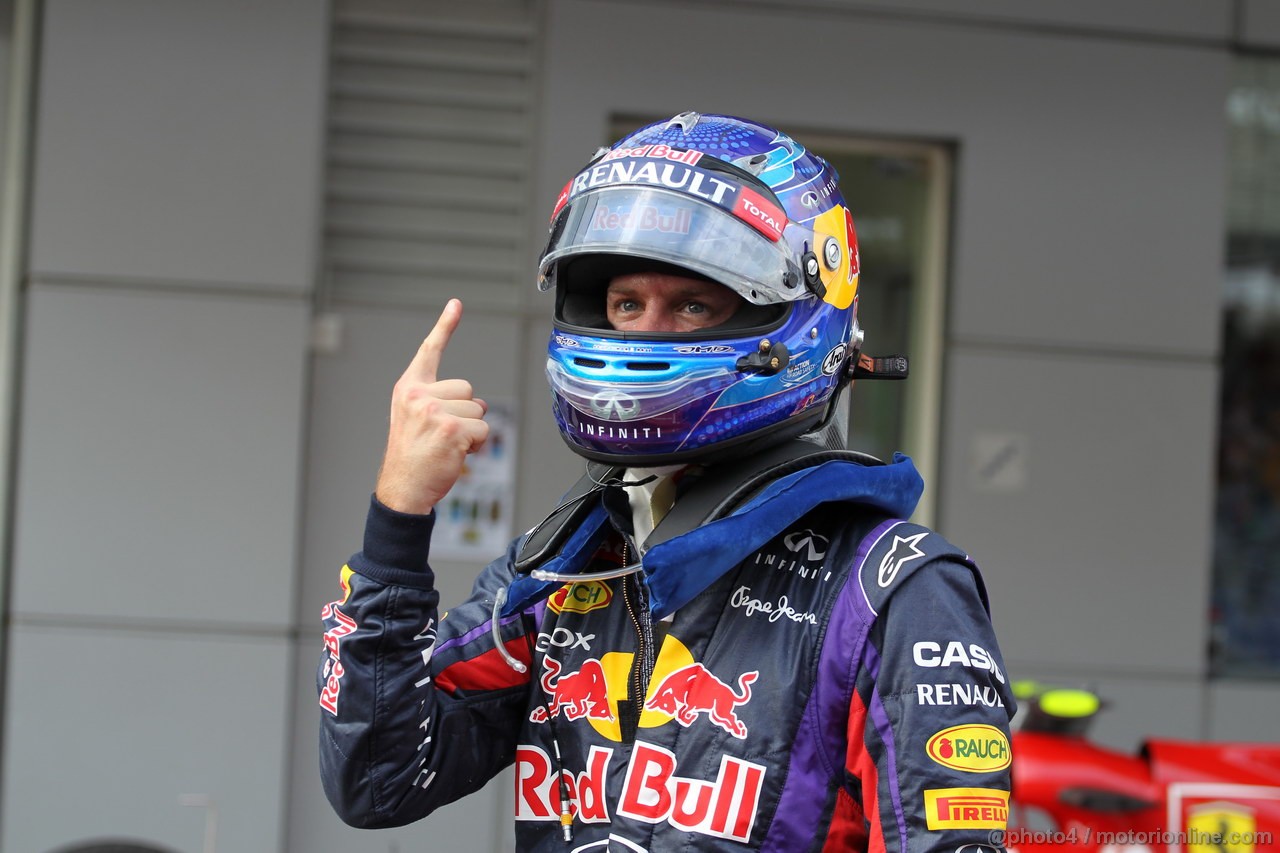 GP MALESIA, 23.03.2013- Qualifiche, Sebastian Vettel (GER) Red Bull Racing RB9 