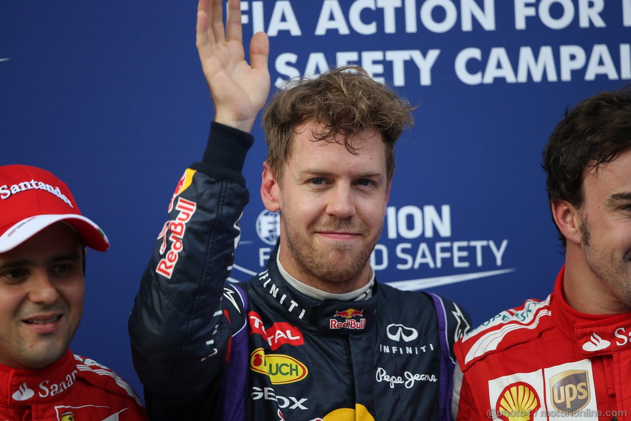 GP MALESIA, 23.03.2013- Qualifiche, Sebastian Vettel (GER) Red Bull Racing RB9 