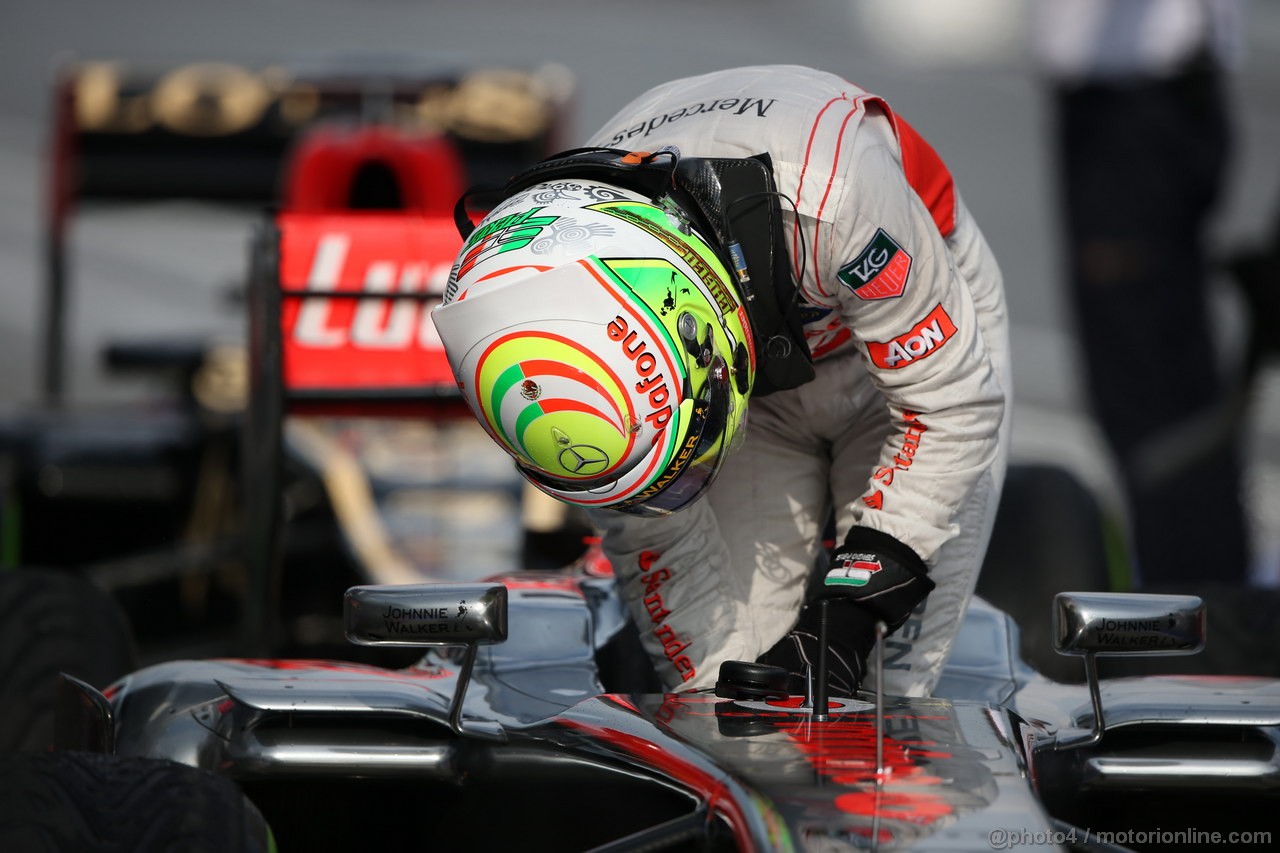 GP MALESIA, 23.03.2013- Qualifiche, Sergio Perez (MEX) McLaren MP4-28 