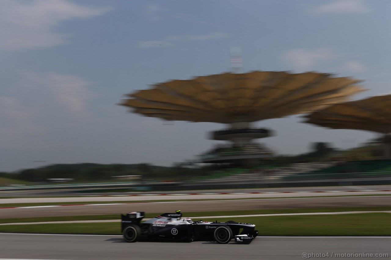 GP MALESIA, 23.03.2013- Qualifiche, Valtteri Bottas (FIN), Williams F1 Team FW35 