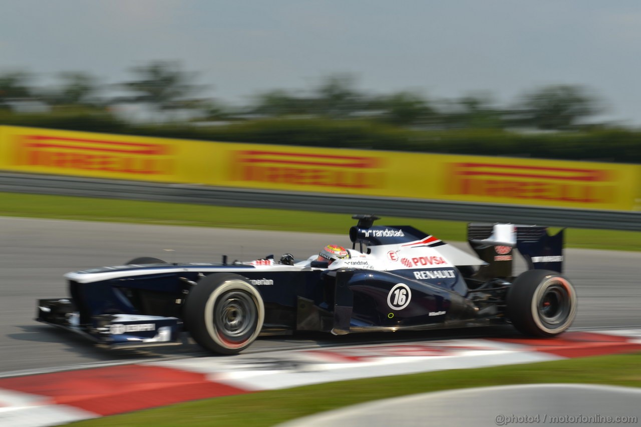 GP MALESIA, 23.03.2013- Qualifiche, Pastor Maldonado (VEN) Williams F1 Team FW35 