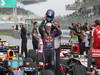 GP MALESIA, 23.03.2013 - Qualifiche, Sebastian Vettel (GER) Red Bull Racing RB9 is celebrating the Pole Position