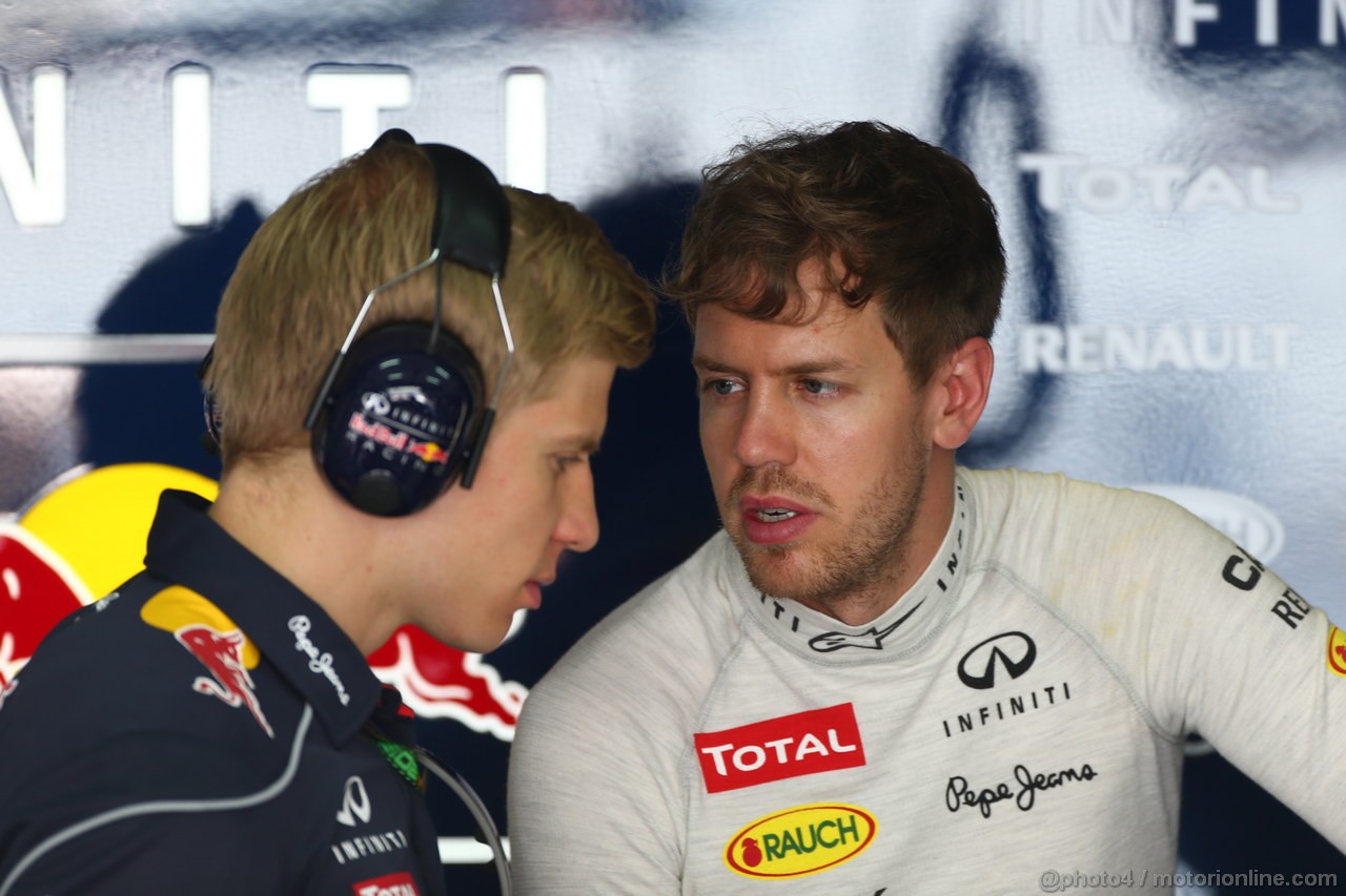 GP MALESIA, 22.03.2013- Prove Libere 1, Sebastian Vettel (GER) Red Bull Racing RB9