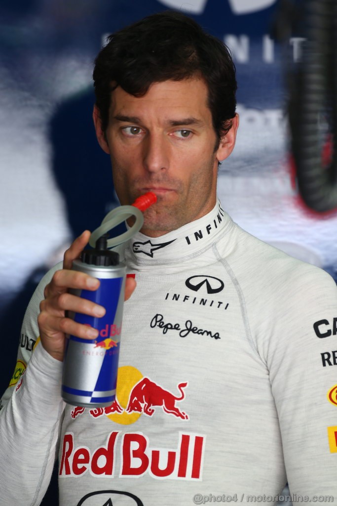 GP MALESIA, 22.03.2013- Prove Libere 1, Mark Webber (AUS) Red Bull Racing RB9