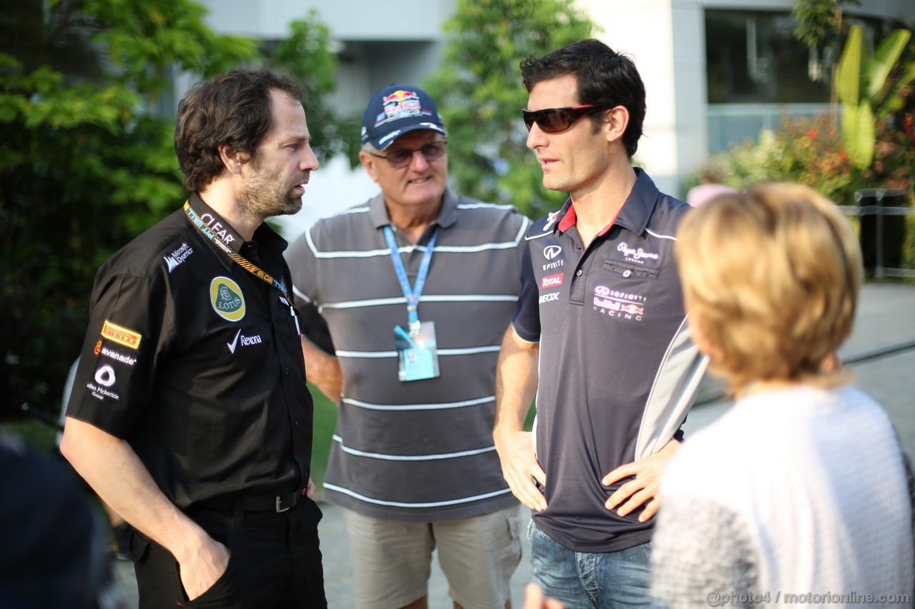 GP MALESIA, 22.03.2013- Prove Libere 1, Mark Webber (AUS) Red Bull Racing RB9