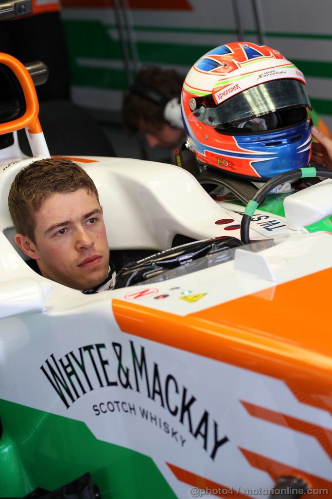 GP MALESIA, 22.03.2013- Prove Libere 1, Paul di Resta (GBR) Sahara Force India F1 Team VJM06