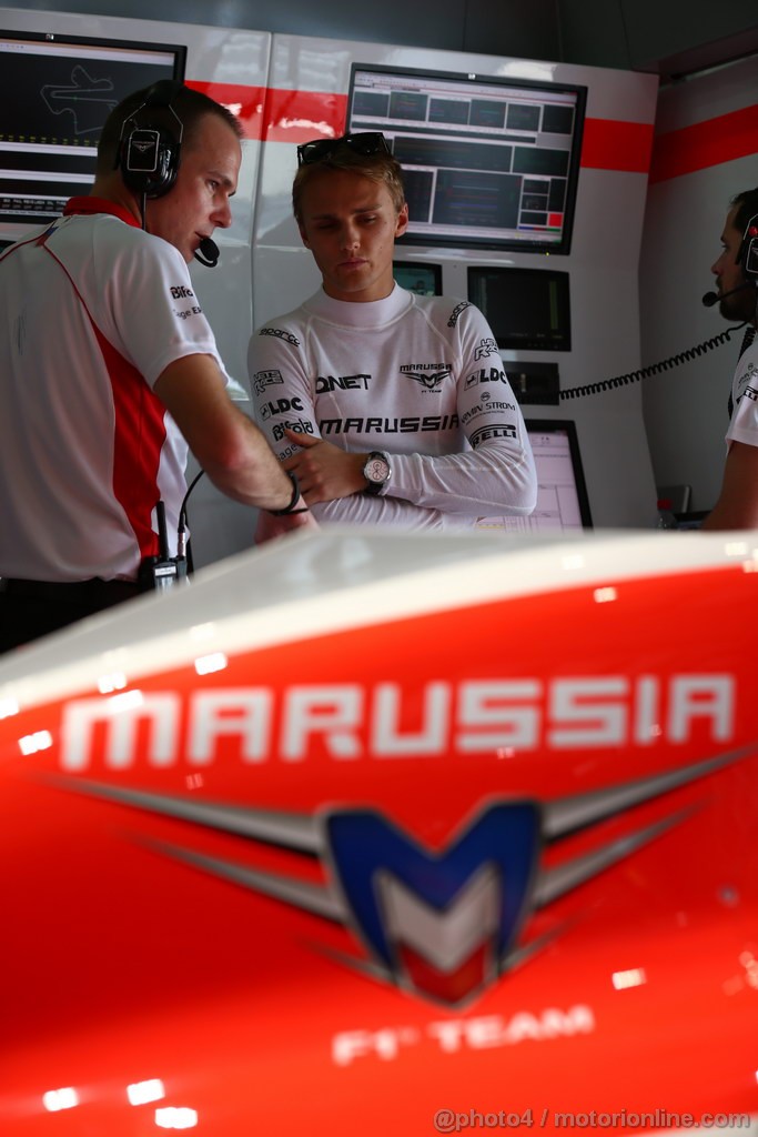 GP MALESIA, 22.03.2013- Prove Libere 1, Max Chilton (GBR), Marussia F1 Team MR02