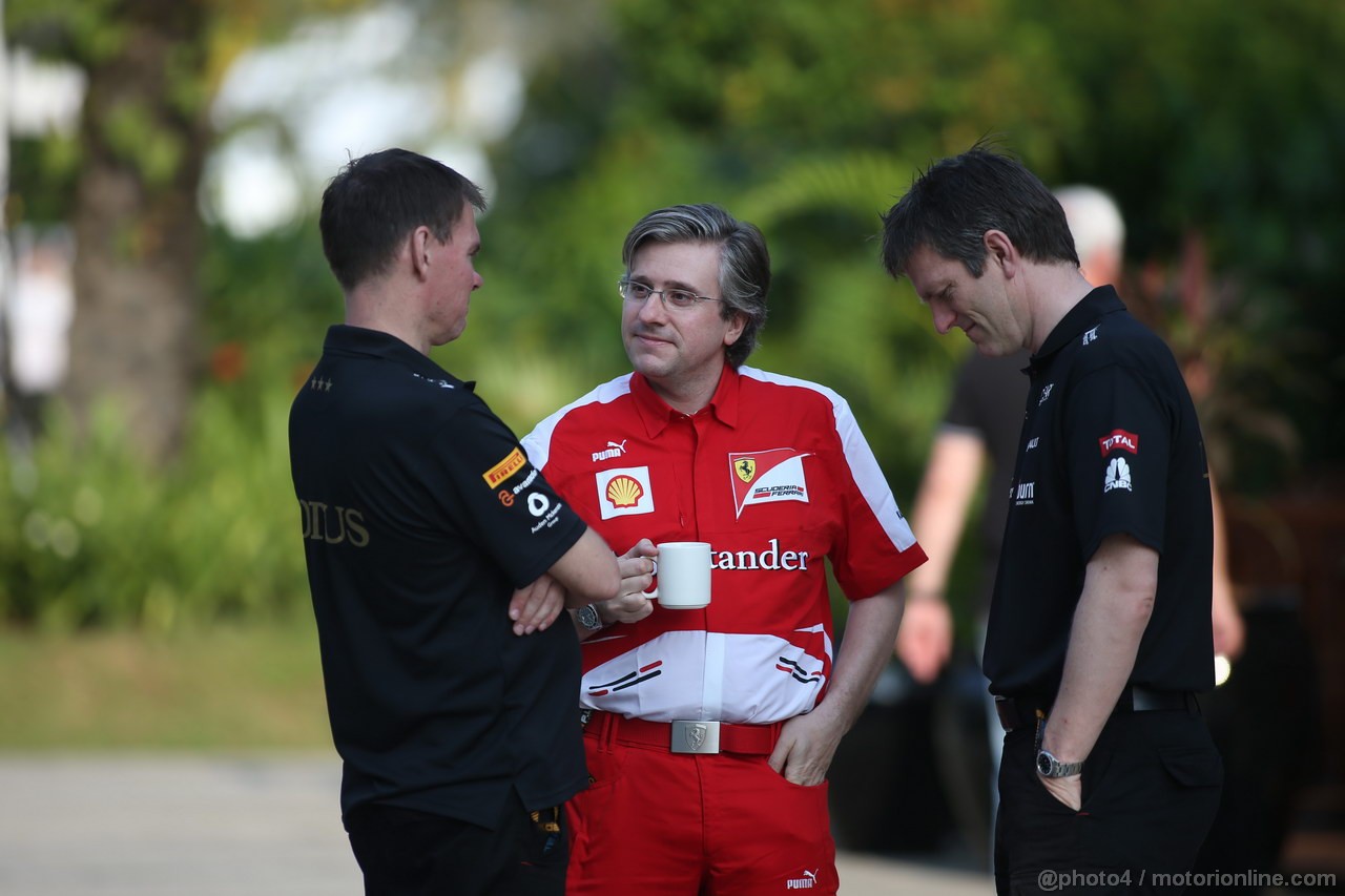 GP MALESIA, 22.03.2013- Pat Fry (GBR), Technical Director (Chassis), Ferrari