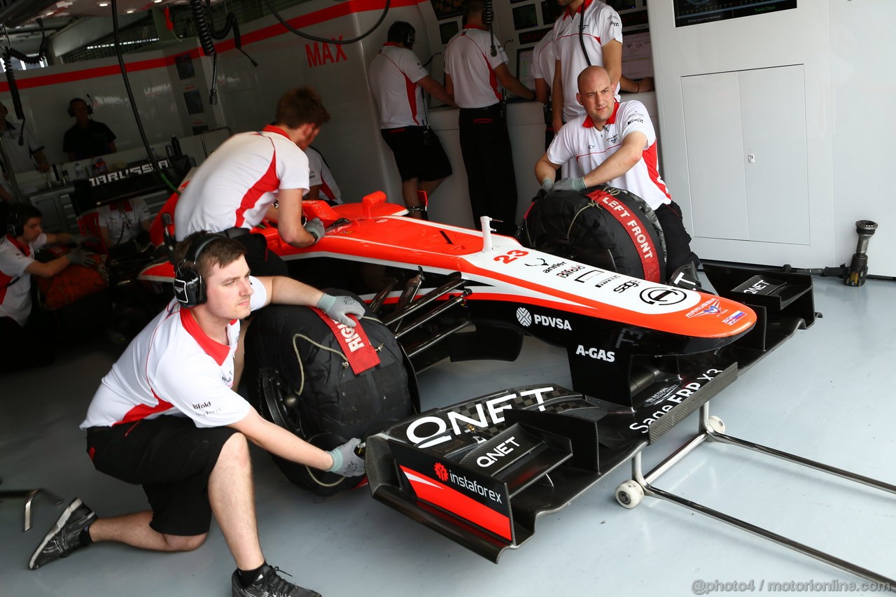 GP MALESIA, 22.03.2013- Prove Libere 1, Max Chilton (GBR), Marussia F1 Team MR02