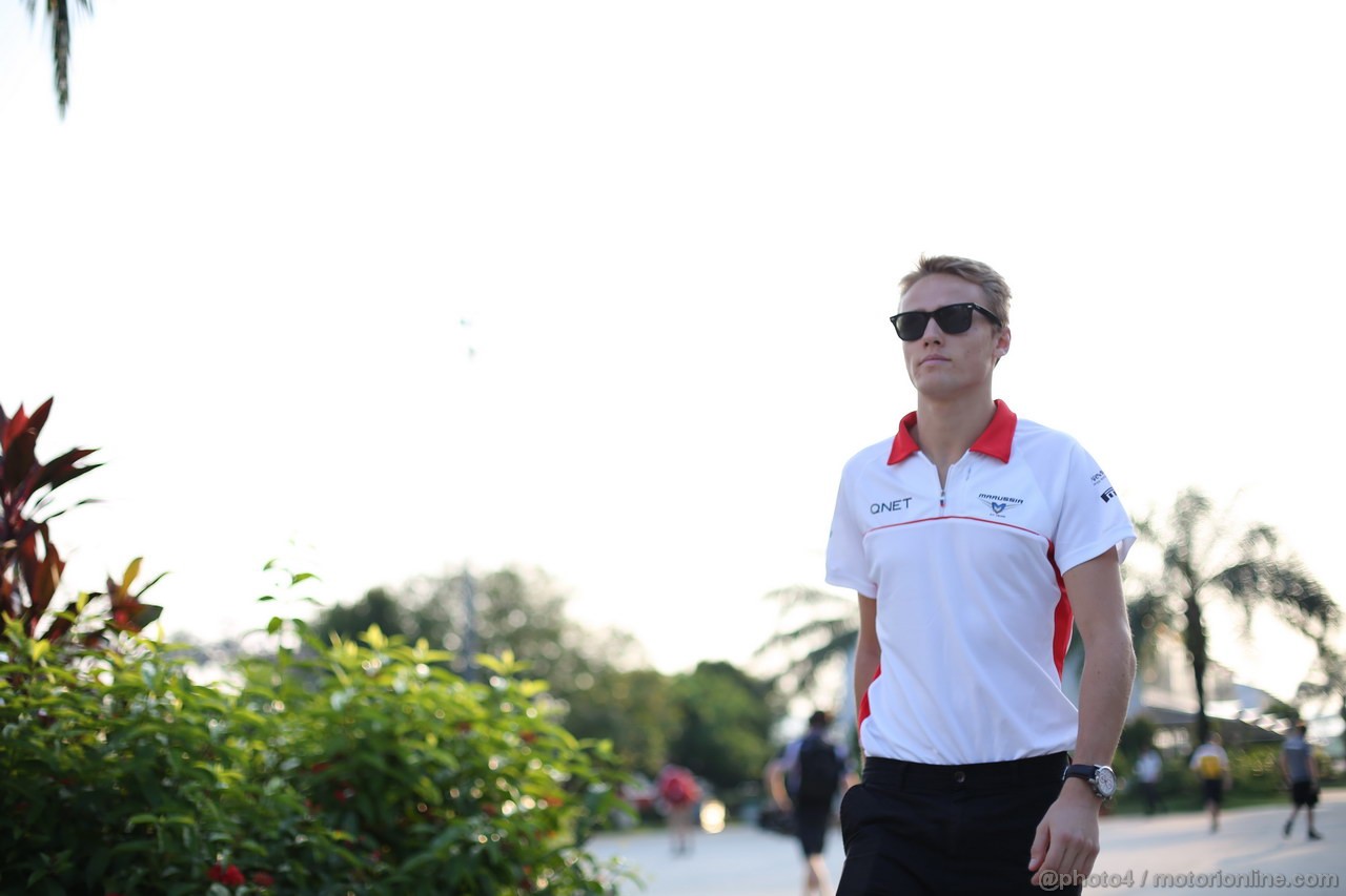 GP MALESIA, 22.03.2013- Prove Libere 1, Max Chilton (GBR), Marussia F1 Team MR02