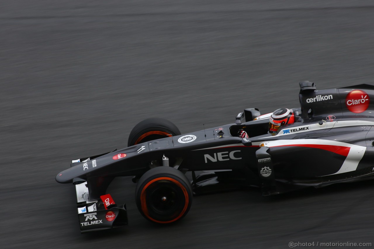 GP MALESIA, 22.03.2013 - Prove Libere 2, Nico Hulkenberg (GER) Sauber F1 Team C32