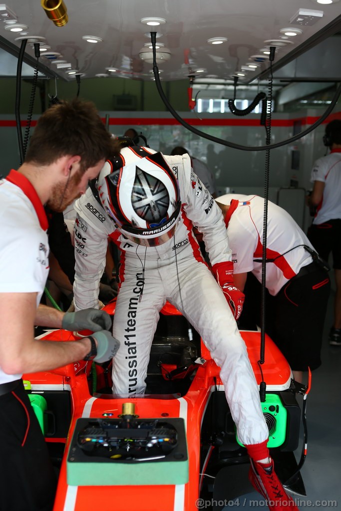 GP MALESIA, 22.03.2013 - Prove Libere 2, Max Chilton (GBR), Marussia F1 Team MR02