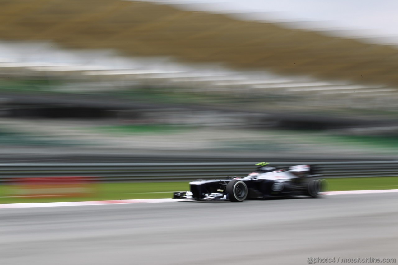 GP MALESIA, 22.03.2013 - Prove Libere 2, Valtteri Bottas (FIN), Williams F1 Team FW35