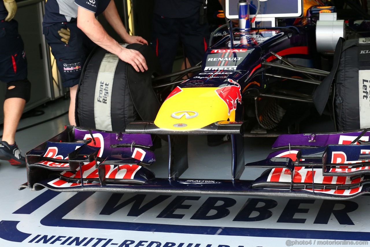 GP MALESIA, 22.03.2013 - Prove Libere 2, Mark Webber (AUS) Red Bull Racing RB9