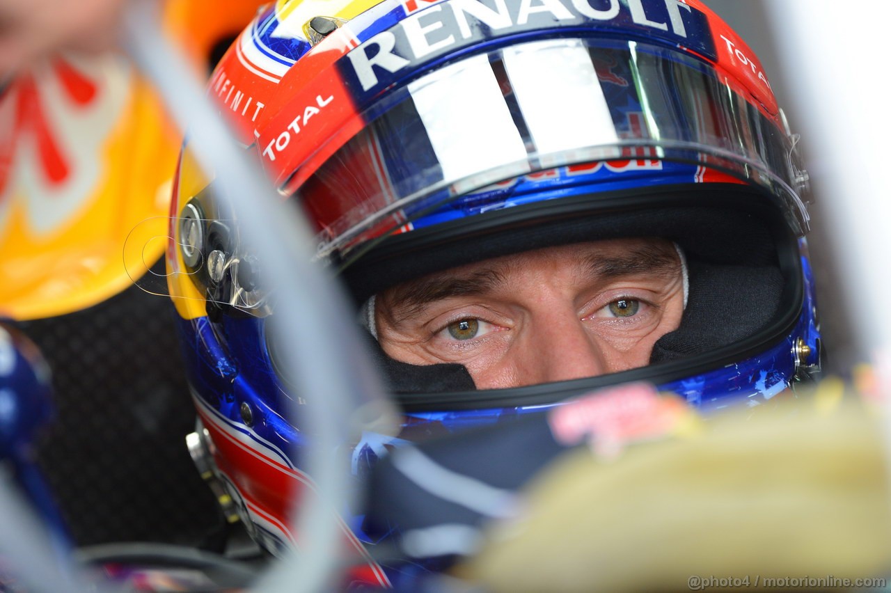 GP MALESIA, 22.03.2013 - Prove Libere 2, Mark Webber (AUS) Red Bull Racing RB9