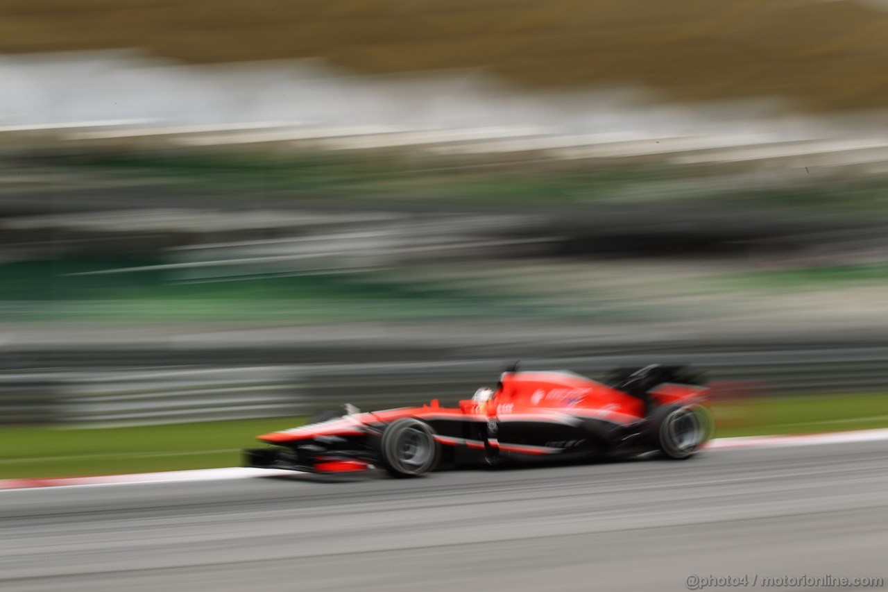 GP MALESIA, 22.03.2013 - Prove Libere 2, Jules Bianchi (FRA) Marussia F1 Team MR02