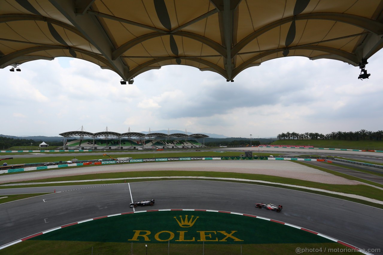 GP MALESIA, 22.03.2013 - Prove Libere 2, Pastor Maldonado (VEN) Williams F1 Team FW35