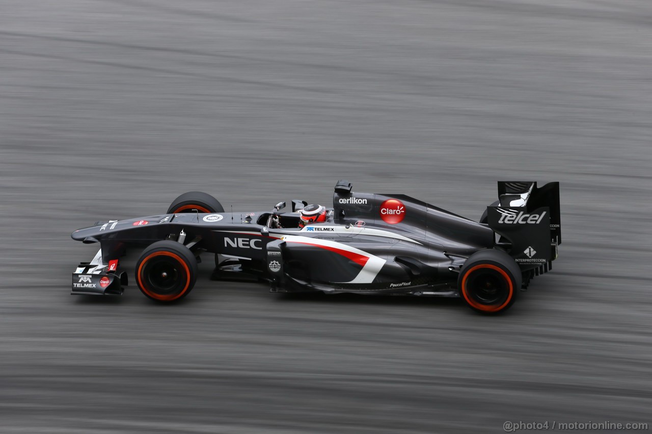 GP MALESIA, 22.03.2013 - Prove Libere 2, Nico Hulkenberg (GER) Sauber F1 Team C32