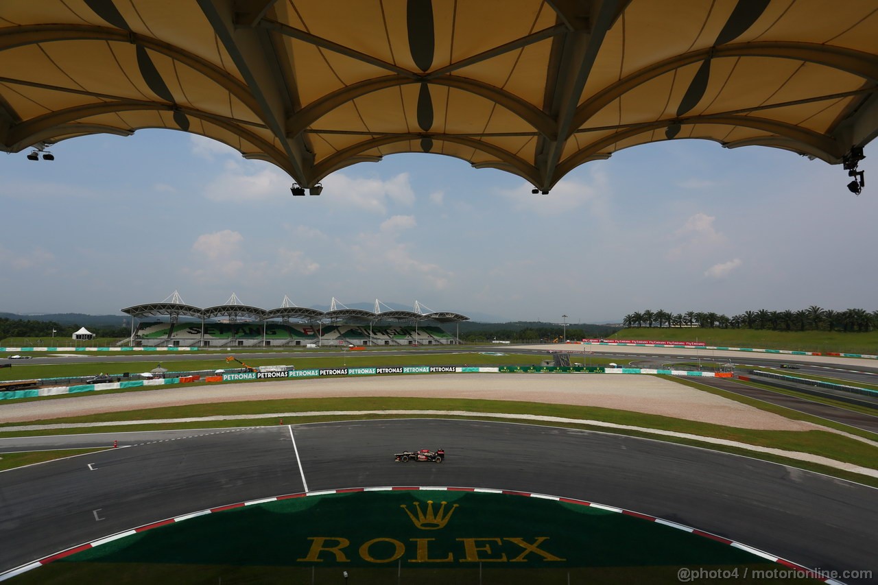 GP MALESIA, 22.03.2013 - Prove Libere 2, Kimi Raikkonen (FIN) Lotus F1 Team E21