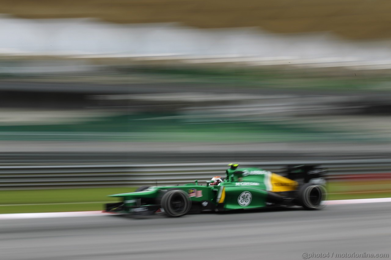 GP MALESIA, 22.03.2013 - Prove Libere 2, Giedo Van der Garde (NED), Caterham F1 Team CT03