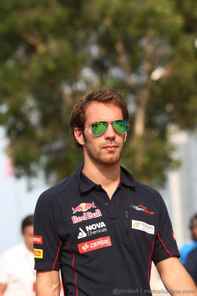 GP MALESIA, 22.03.2013 - Prove Libere 2, Jean-Eric Vergne (FRA) Scuderia Toro Rosso STR8