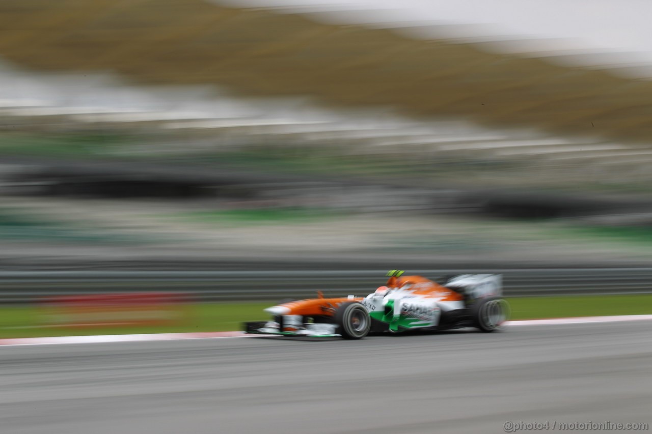 GP MALESIA, 22.03.2013 - Prove Libere 2, Adrian Sutil (GER), Sahara Force India F1 Team VJM06