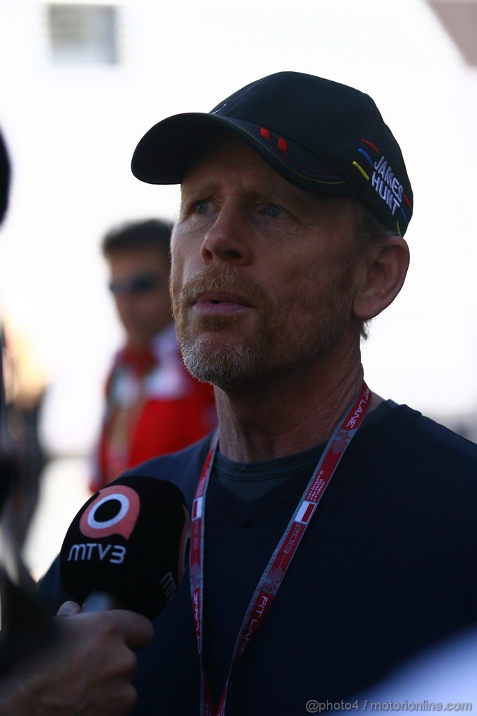 GP MONACO, 26.05.2013- Ron Howard (USA), Film Director 