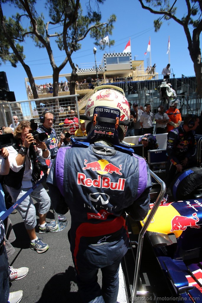 GP MONACO, 26.05.2013- Gara, Sebastian Vettel (GER) Red Bull Racing RB9 