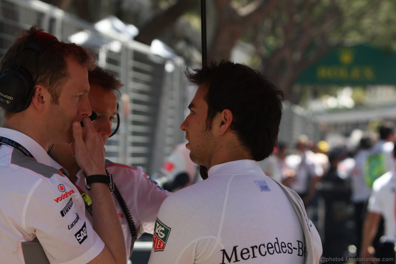 GP MONACO, 26.05.2013- Gara, Sergio Perez (MEX) McLaren MP4-28 