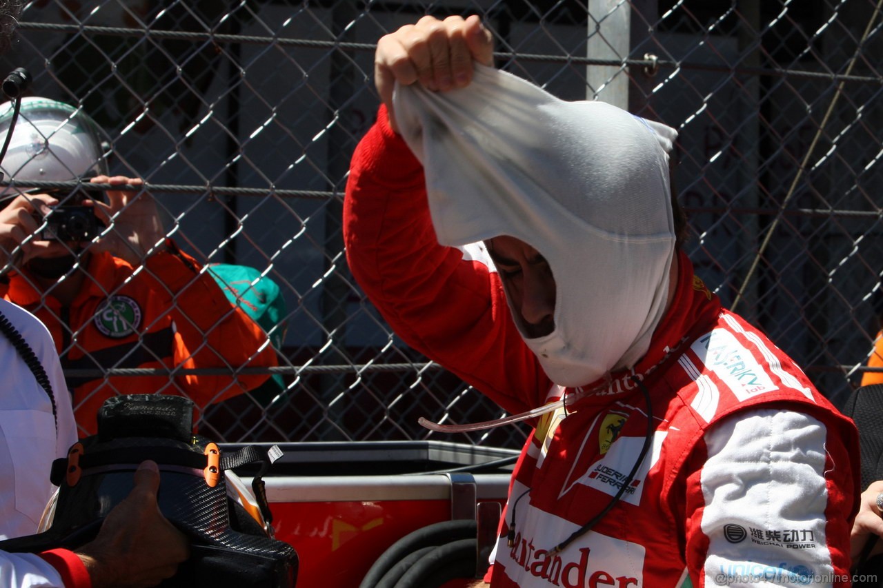 GP MONACO, 26.05.2013- Gara, Fernando Alonso (ESP) Ferrari F138 