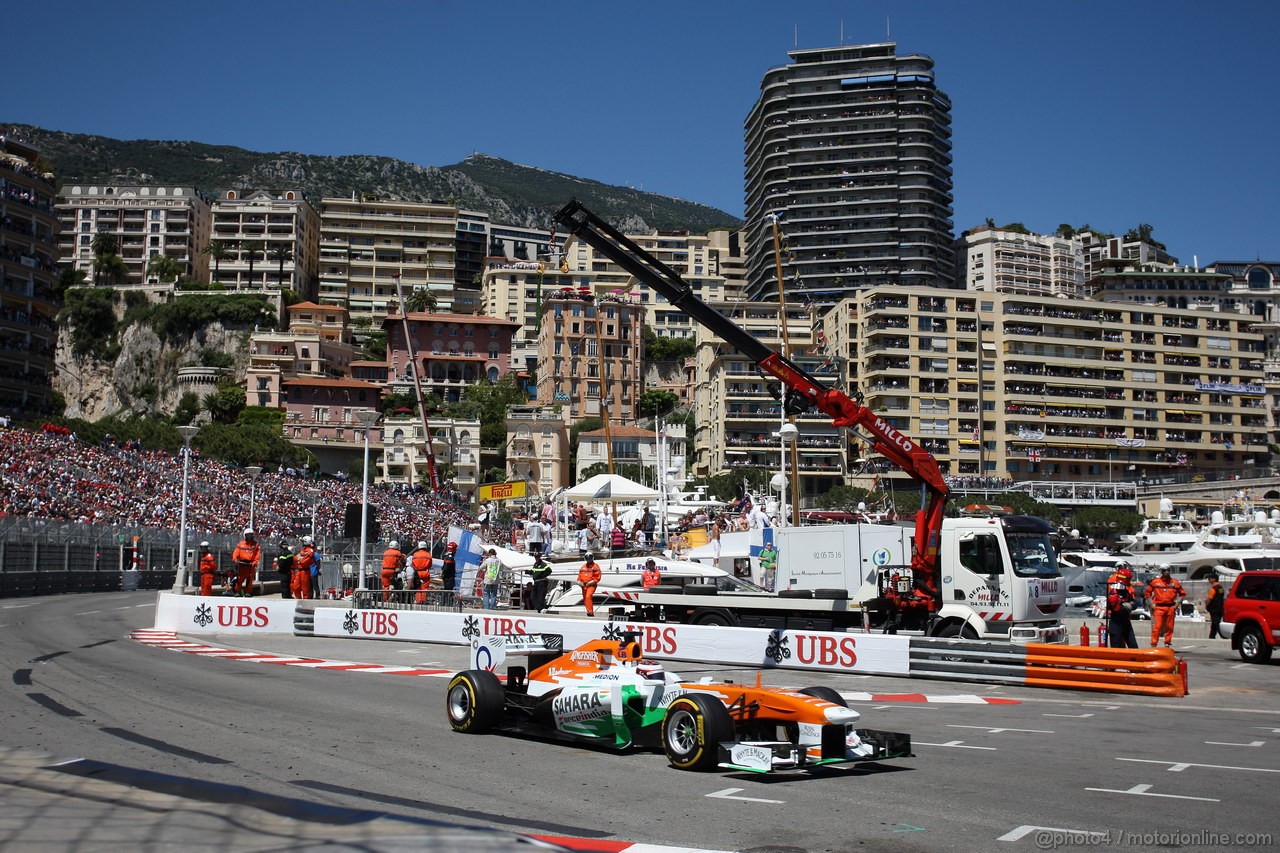 GP MONACO, 26.05.2013- Gara, Paul di Resta (GBR) Sahara Force India F1 Team VJM06 